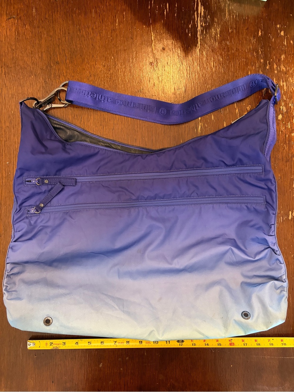 Lululemon Ombré Purple Crossbody Hobo Bag